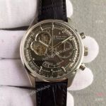 Swiss Replica Zenith El Primero SS Black Tourbillon 42mm Watch